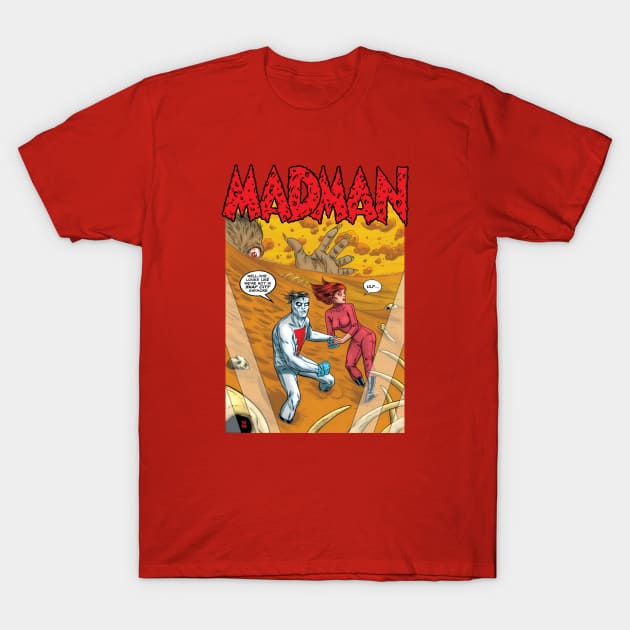 MADMAN & JOE oot & aboot! T-Shirt by MICHAEL ALLRED